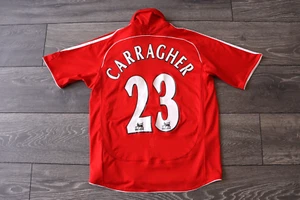 YOUTH 164 cm. LIVERPOOL 2006/2007/2008 HOME FOOTBALL SHIRT JERSEY #23 CARRAGHER - Picture 1 of 9