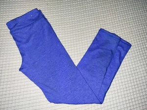 Old Navy Active Girls Blue Striped Full Length Athletic Leggings Sz Large(10-12) - Picture 1 of 6
