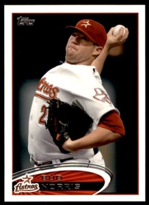 2012 TOPPS #246 BUD NORRIS HOUSTON ASTROS - Picture 1 of 2