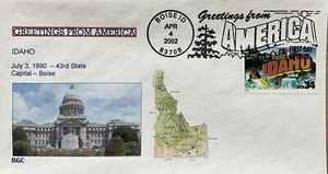 BGC 3572 Gruß aus Amerika - Idaho State Capitol Boise - Bild 1 von 1