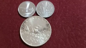 1-2-500 LIRE CARAVELLA 1970 - Foto 1 di 2