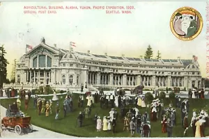 1909 100 year old Agricultural Building Alaska Yukon Pacific Exposition Seattle - Picture 1 of 2
