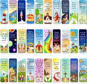 30 Pieces Christian Bookmarks Magnetic Bible Verse Bookmarks Religious Scripture - Picture 1 of 12