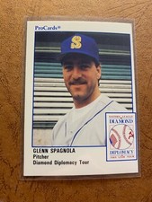 GLENN SPAGNOLA 1989 ProCards Eastern League USSR Diamond Diplomacy PWE SHIP