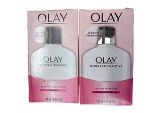 ✨ Olay Active Feuchtigkeitsspendende Beauty Fluid Lotion - Original (Menge 2, je 4 Unzen)! ✨ - Bild 1 von 2