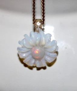 Ethiopian Opal Pendant For Necklace Jewelry Lot - Picture 1 of 8