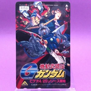 MOBILE FIGHTER G GUNDAM Phone Card novelty Rare Shining Devil Japana Anime - Picture 1 of 4