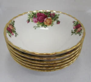 Royal Albert Old Country Roses Set 6 Pudding Fruit Dessert Bowl - Picture 1 of 6