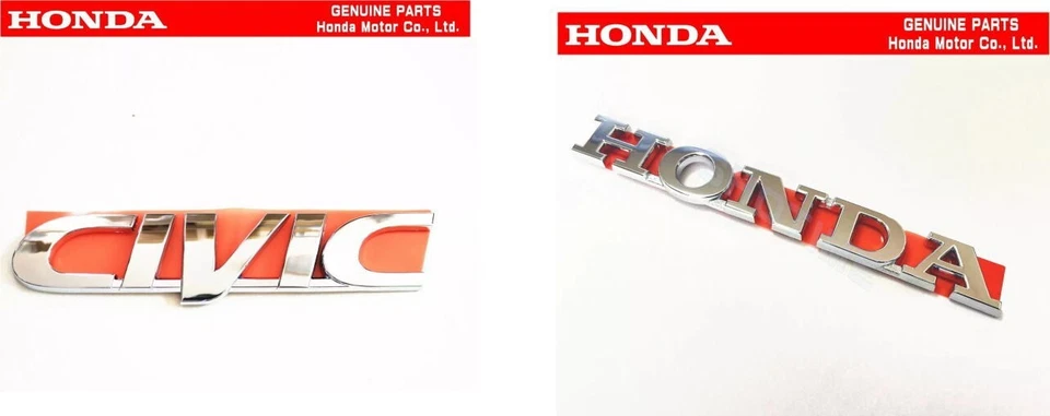 HONDA 正品 96-00 CIVIC EK4 SIR 后徽章 原始设备制造商 JDM EK9 — 第 1/1 张图片