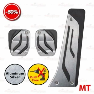 MT KEIN BOHRER Gas Bremse Pedale Pedalkappen für All BMW 1 2 3 4 5 6 7 8 X Z Ser - Bild 1 von 8