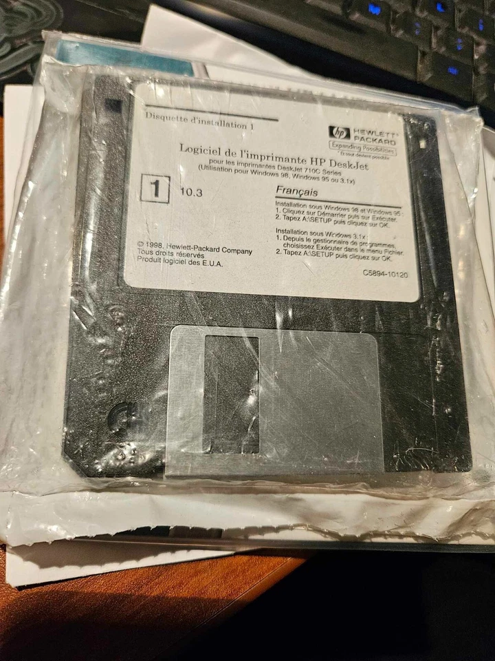 HP DESKJET FLOPPY DISK - Image 1 of 1