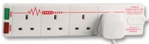 MASTERPLUG - 4 Gang Surge Protected Extension Lead, 2m - Picture 1 of 1