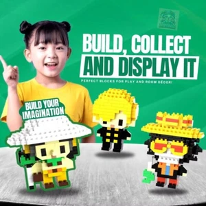 10 in 1SET Mix BRICKS Cute MiniNano Blocks Cartoon Series Present Gift free ship - Picture 1 of 15