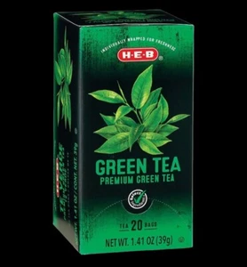 Premium Green Tea Bags 20 Count Box - Picture 1 of 1