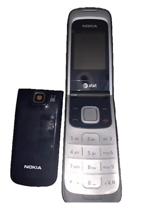 Nokia | Model: 2720a-2b | 2.8" LCD Display 1.3 MP Camera Flip Phone (Untested) - Image 1 of 3