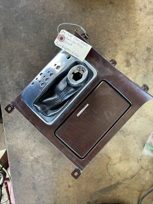 08 Infiniti M35 Selector de cambio de marchas moldura madera 96941EH100 Foto 1 de 4