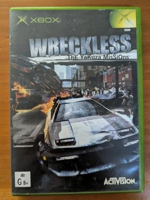 Wreckless: Yakuza Missions - Microsoft Xbox - Complete - PAL - Great Condition - Image 1 of 4