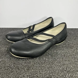 Kuru Bella Mary Jane Slip On Shoes Womens Size 7 Black Leather Flat Comfort - Picture 1 of 10
