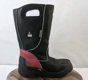 Fire Dex FDXL100 Leder Feuerwehrstiefel Größe 13M Vibram Sohle CSA Omega Zertifikat - Bild 1 von 16