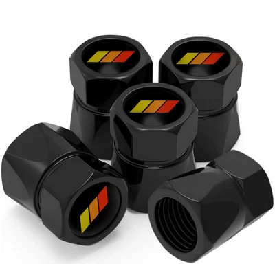 Tapas de vástago de válvula de neumático 5 piezas para Toyota Tacoma 4Runner Tundra Rav4 Highlander Foto 1 de 4