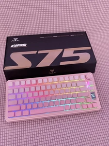 NEW AULA S75 PRO Wireless Mechanical Keyboard with Screen&Knob - Picture 1 of 7