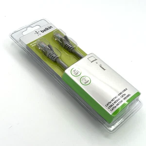 Belkin 10-Feet Cat5E Patch Ethernet Network Cable - Brand New Sealed - Picture 1 of 7