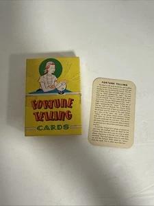 Vintage Fortune Telling Card Game Playtime House G-117 Complete - Picture 1 of 10