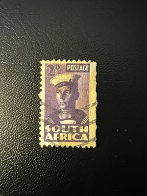 SUDÁFRICA: 1943 SC#93a,b usado marinero T669 Foto 1 de 2