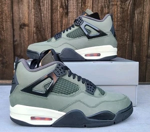 Taglia 61/2 - Undefeated x Air Jordan 4 Retro 2025 Verde - Foto 1 di 8