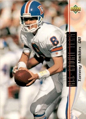 1993 Upper Deck Tommy Maddox #32 Denver Broncos - Image 1 of 2