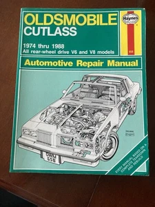 Haynes repair manuals Oldsmobile Cutlass 1974 - 1988 - Bild 1 von 3