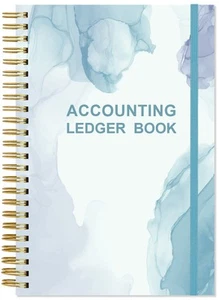 Accounting Ledger Book - A5 Ledger Book for Bookkeeping, Small Businesses & P... - Picture 1 of 7