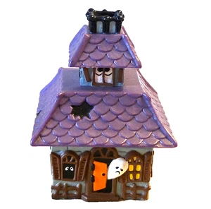 Haunted House Box Figur Vintage Halloween Hallmark Merry Miniatures - Bild 1 von 8
