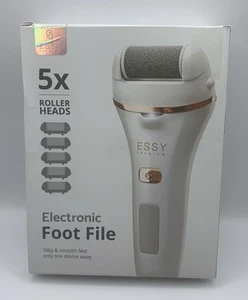 Essy Electric Foot File Pedicure Feet Hard Skin Remover Foot Scraper Dry Dead 5x - Picture 1 of 4