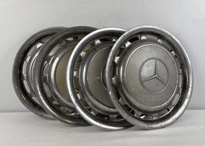 "Cubiertas de rueda completas cromadas 14"" Mercedes Benz vintage 1965-1985"  Foto 1 de 4