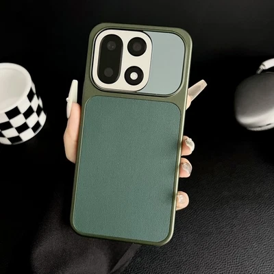 For OnePlus 15, Shockproof Phone Case Leather Matte Wireless Charge Hybrid Cover - Image 1 of 4