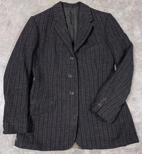 Vintage Equestrian Wool Riding Blazer Jacket Plaid Brittany Riding Apparel 1950s - Picture 1 of 21
