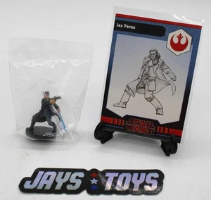 WOTC Star Wars Miniatur Jax Pavan 13/40 mit Karte - Bild 1 von 5