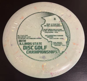Innova Splatter Star Destroyer Illinois State Disc Golf Championships 170 grams - Picture 1 of 2