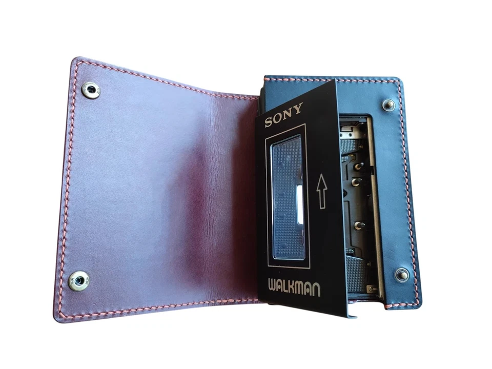 Funda de cuero personalizada para SONY TPS-L2 WM-3 Foto 1 de 4