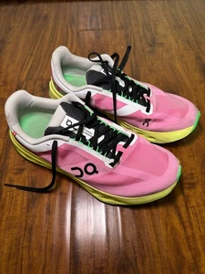 On Cloudsurfer Next Women’s Size 10 Pink Limelight 3WE30052 Running Shoes - Picture 1 of 7