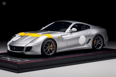 DAMAGE 1/18 Dino Model 599 GTO Grigio Alloy Ltd 30 pcs.-FG005B no BBR MR Ferrari - Immagine 1 di 4