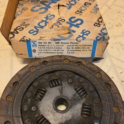 DISCO EMBRAGUE USADO PORSCHE 356B S90 356C 912 FICHTEL & SACHS 200mm 692.116.016.00 Foto 1 de 4