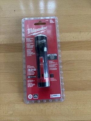 Milwaukee 2107 Focusing Flashlight - 325 Lumens, Black *NEW*  - Image 1 of 2