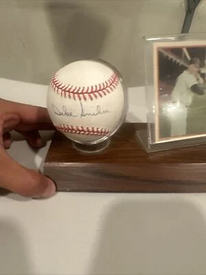 Duke Snider Autographed Signed Official MLB Baseball and card - Image 1 of 4