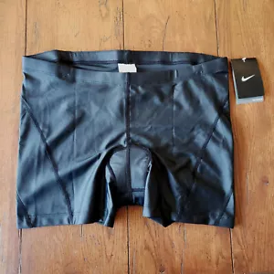 Nike Damen große Trishorts Radfahren Kompressionsshorts gepolstert schwarz L UVP: 85 $ - Bild 1 von 11