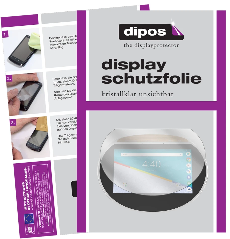 2x Screen Protector for Archos Hello 5 Protection Crystal Clear dipos - Image 1 of 4