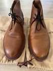 Men?S Boots. Meermin Mallorca Uk 9.5 Boots Tan Scotchgrain Leather. Stunning.