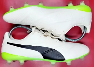Puma King Platinum 21 FG AG Vegan Soccer Cleats Mens Sz-10.5 106675-01 - Picture 1 of 5