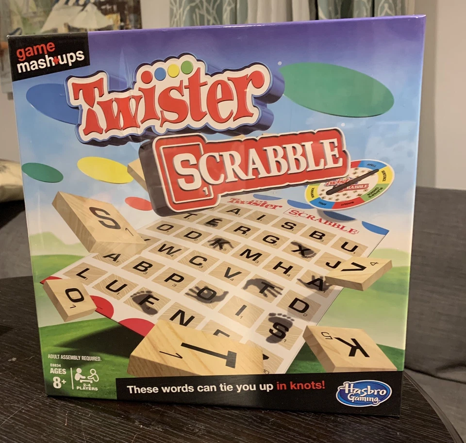 Twister Scrabble Board Game Mashups Hasbro Target